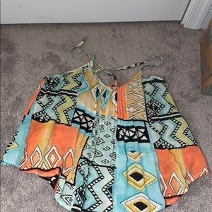 Billabong multicolored tank top